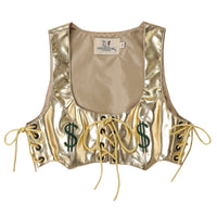Greed Crop Corset Top