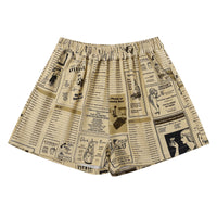 Yellow Pages Linen Shorts