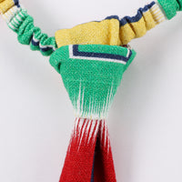Jumbo Plaid Linen Tie