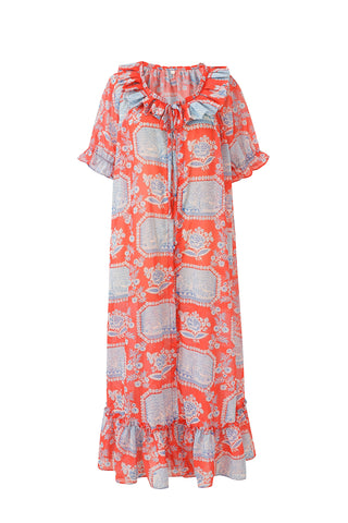 Chiffon Ruffle Duster French Sex