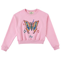 Jazz Butterfly Crewneck Sweatshirt