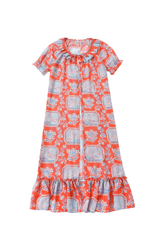Chiffon Ruffle Duster French Sex