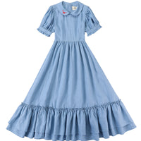 Good Girl Scorpion Linen Dress