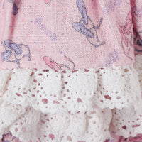 Ballet Linen Ruffle Top