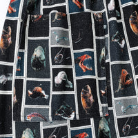 Breeze on my Genitals Dress Linen CUTE FISH
