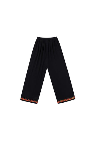 Flaming Soft Linen Lazy Pants