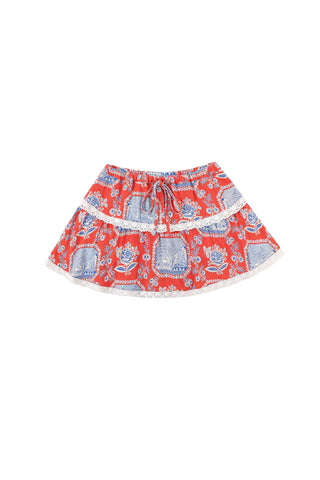 Mini Linen Skort French Sex