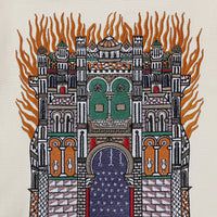 BURN ALL BOOKS Embroidered Tote Bag