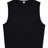 THE BITCH FELL OFF Tencel Rib Crop Tank