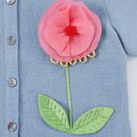 Flower Boobs Blouse