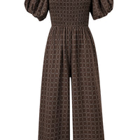 Orphan Checker Cotton Jumpsuit