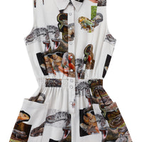Lizard Linen Gym Class Romper