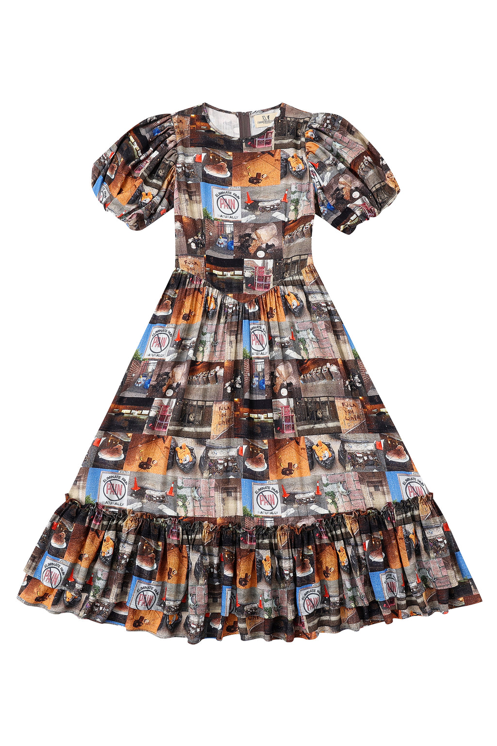 2 left.- Good Girl Linen Dress NYC XS / FU Linda 2 left.- Good Girl Linen Dress NYC XS / FU Linda