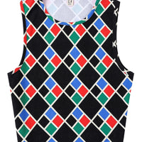 American Girl Stretchy Crop Tank