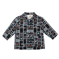 Kid's Cute Fish Linen Jacket