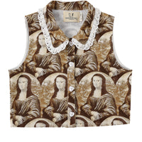 SUMMER LOVE Linen Tank Mona