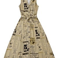Ms. Honey Dress in Yellow Pages
