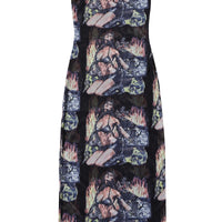 Biker Fire Mesh Revenge Halter Dress