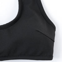 Yoga Halter Bra Top Black