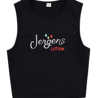Jergens Lotion Tencel Rib Crop Tank