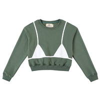 Green Bikini Bod Crewneck