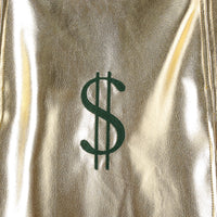 Greed Gold faux leather Skirt