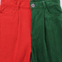 Christmas Corduroy Grampa Trousers
