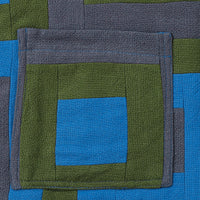 Unisex Illusions Linen Quilted Patch Jacket