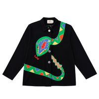 UNISEX Snake Linen Chore Jacket