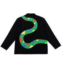 UNISEX Snake Linen Chore Jacket