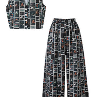 Cute Fish Vest and Pants Set