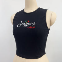 Jergens Lotion Tencel Rib Crop Tank
