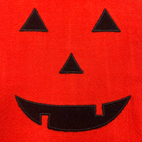 Trick Or Treat Linen Tote Bag Embroidered