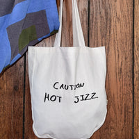CAUTION tote bag