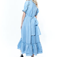 Good Girl Scorpion Linen Dress