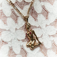 Naked Lady Necklace 14K Gold Filled