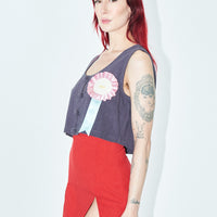 2nd Place Linen Crop Tank