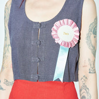 2nd Place Linen Crop Tank