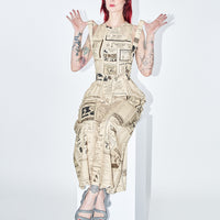Linen Wide Leg Trousers Yellow Pages