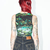 Cayetana Stretchy Crop Tank