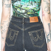 Nap jeans for standard butts Dark Wash