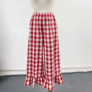 Ruffle Pantaloons Cotton Spaghetti Western