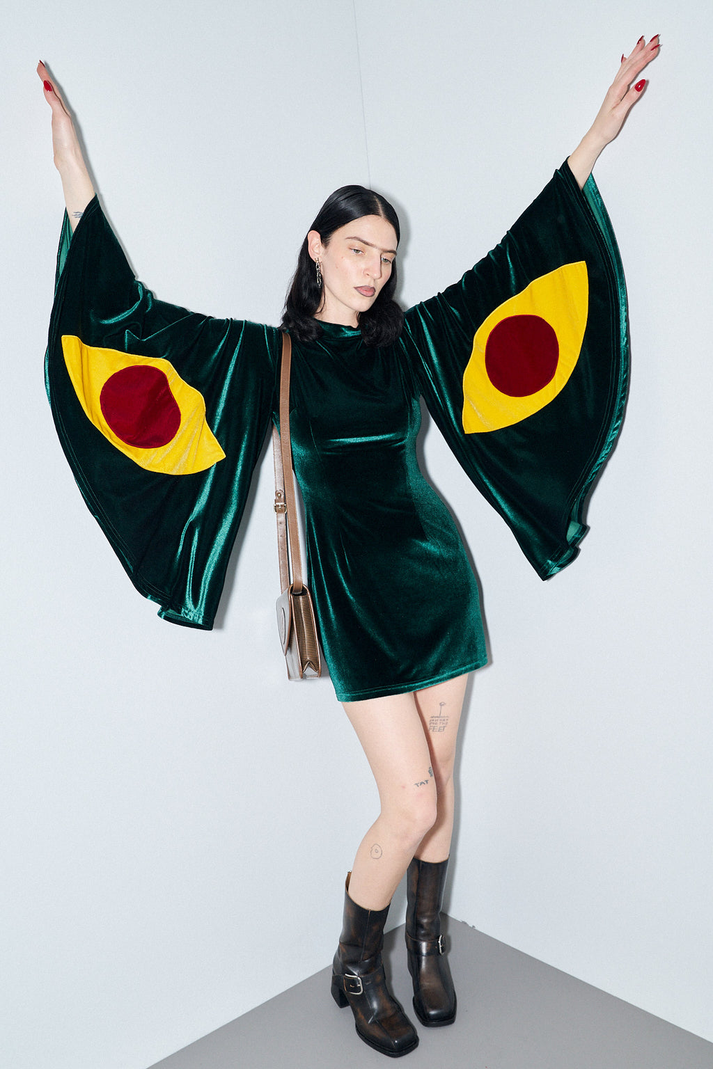 Moth Mini Dress L