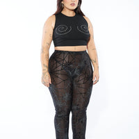 Black Widow Mesh Pants