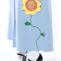 Ms. Honey Daisy Maxi Dress Blue
