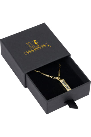 Butter 14K gold Fill Necklace on Figaro Chain