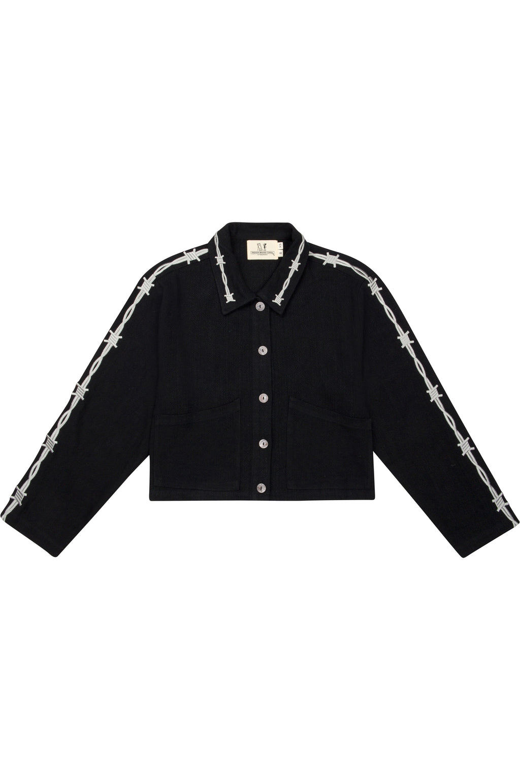 Pammy Linen CROP Jacket Fashion Brand Company