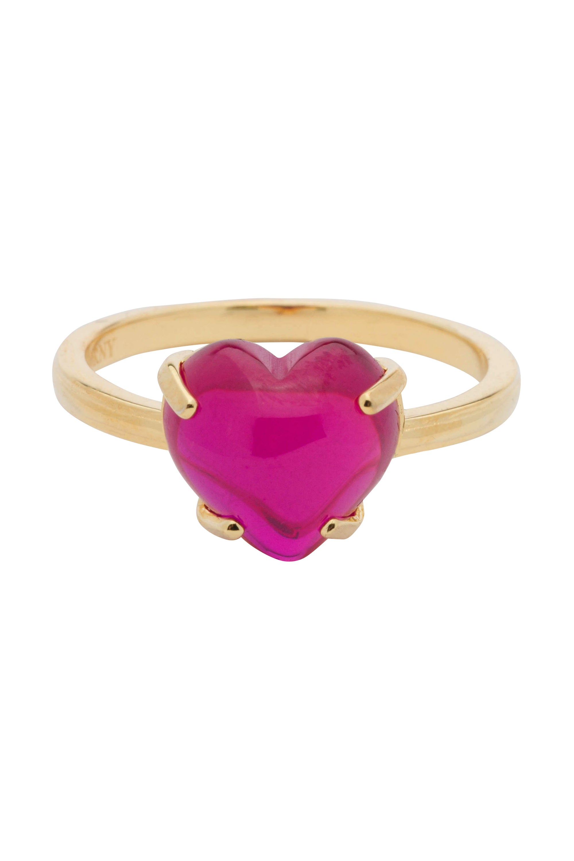 14K Gold Filled Horny Ruby Ring