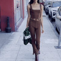 Rotten Leaf Tencel Rib Pants