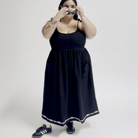 Breeze on my Genitals Dress- Linen Pammy